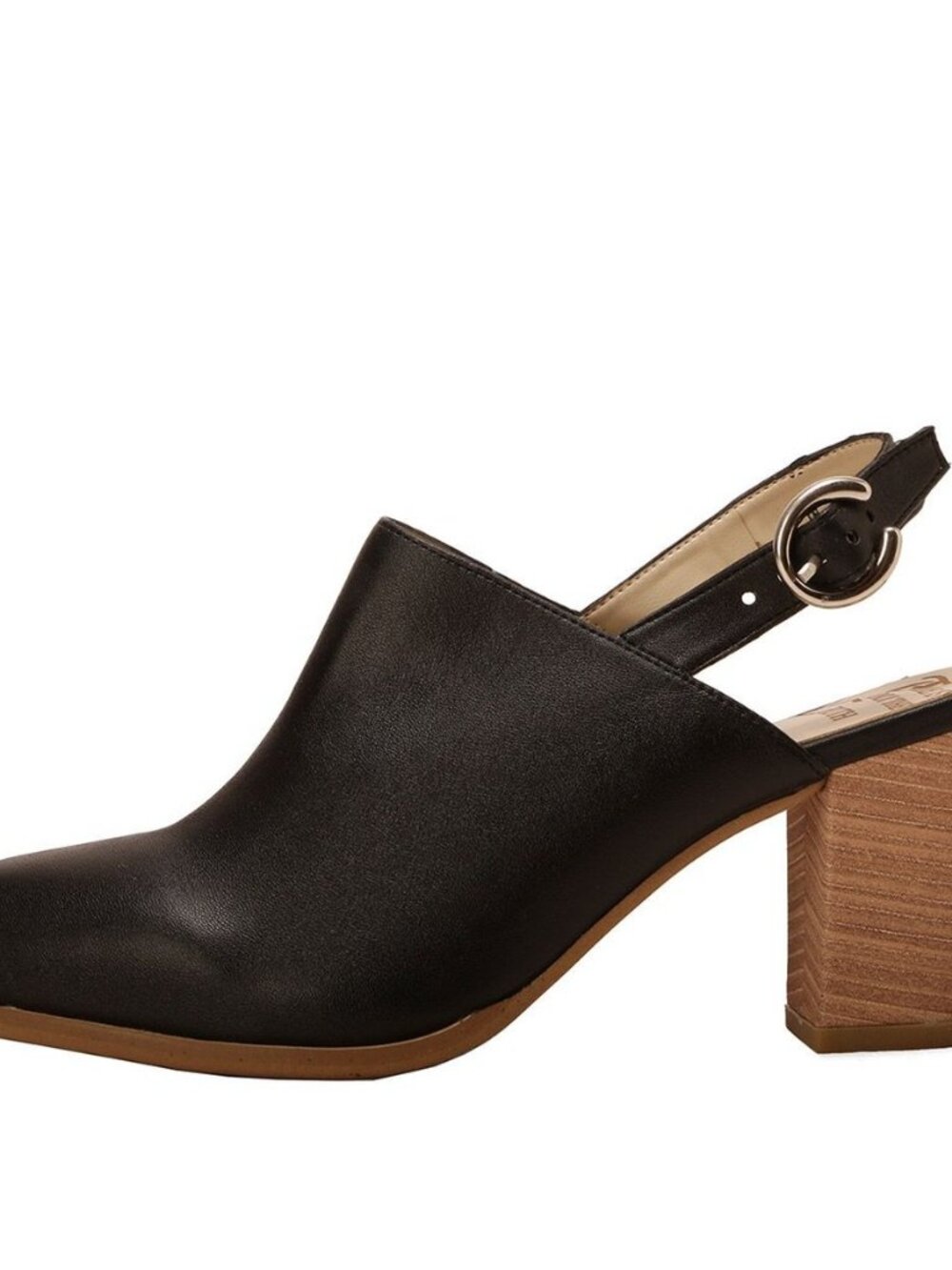 NWT Olsen Haus Women's Slingback Mule Black Size 8